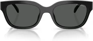 Солнцезащитные очки Armani Exchange AX AX4155SU универсального размера, глянцевый черный/темно-серый, 54 мм, Shiny Black/Dark Grey