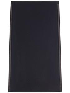 Courrèges юбка миди Illusion с драпировкой, черный