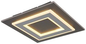 Потолочный светодиодный светильник, металл/пластик, степень защиты IP20 Novel, антрацит/серый/опал