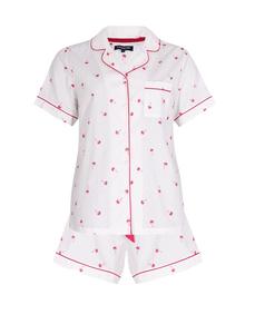 Короткий пижамный комплект Loungeable, белый
