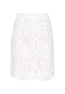 Юбка миди faina Skirt, белый