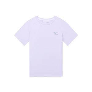 Детская футболка Mizuno, светло-фиолетовый