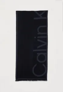 Уникальный шарф с логотипом Calvin Klein, Black/Coal
