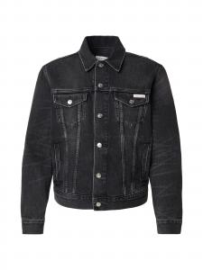 Calvin Klein Jeans Куртка межсезонная 'CLASSIC' в черном дениме