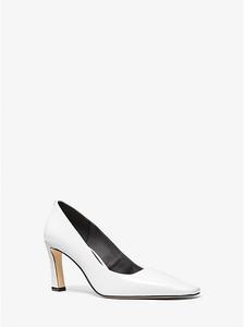 Лаковые туфли Darrah с эффектом кракле Michael Kors, белый