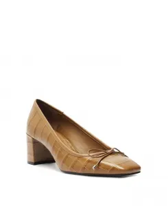 Женские туфли Arissa с квадратным носком на среднем каблуке Schutz, коричневый