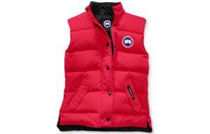 Женский жилет Canada Goose стеганый, красный
