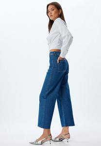 Джинсы прямого кроя Koton, синий деним