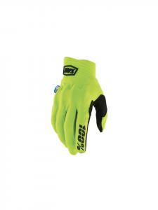 100Prozent 100% перчатки Cognito Smart Shock, флуоресцентно-желтые