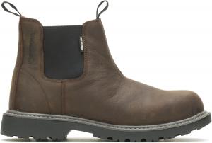 Мужские ботинки Wolverine Romeo с защитным носком, водонепроницаемые, темно-коричневый