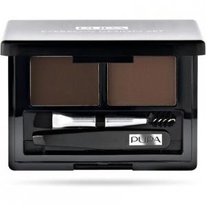 Milano Набор для дизайна бровей 1.1G Темно-коричневый, Pupa