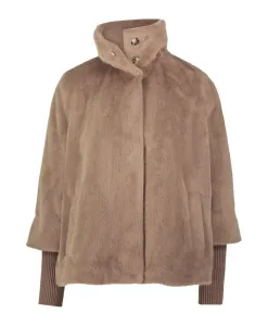 Куртка из искусственного меха Zero, коричневый