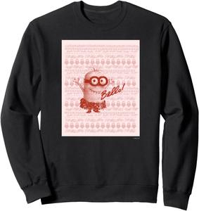 Толстовка с силуэтом миньона (Том), черная Minions