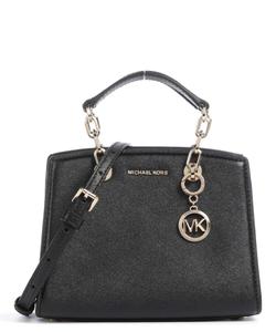 Сумка на плечо Cynthia из мелкозернистой яловой кожи Michael Kors, черный