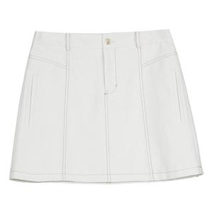 ELLE Повседневная короткая юбка осень женская ecru