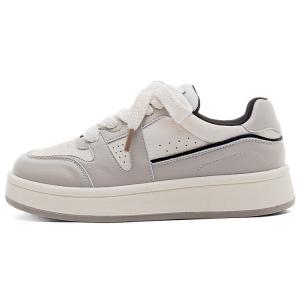 Кроссовки WARRIOR Lifestyle Shoes Women's Low-top Beige/Gray/Black, бежевый/серый/черный