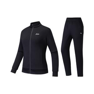 ANTA Разнообразие тренировочной коллекции повседневный костюм Women's Basic Black