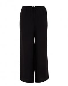 Широкие брюки WE Fashion, черный