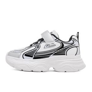 Нескользящая износостойкая детская обувь для повседневной жизни WARRIOR, черный/белый