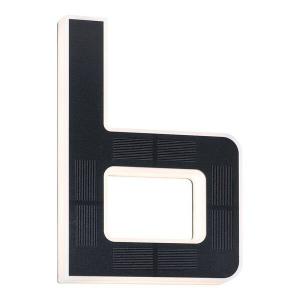 Настенный светильник Paulmann Hausnummer B, черный