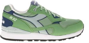 Мужские кроссовки Diadora N.92 на шнуровке, повседневные - зеленые