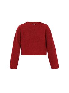 Женский свитер темно-красного цвета myMo ROCKS