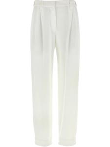 Брюки пике Brunello Cucinelli, белый