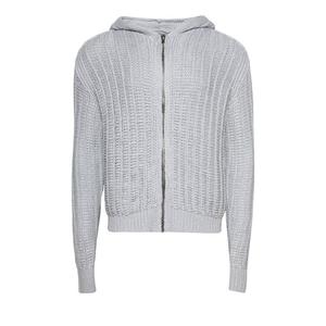 Худи Rick Owens Zipped Hoodie Pale Blue, синий