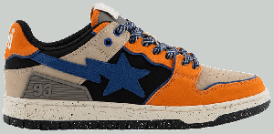 Кроссовки BAPE Sk8 Sta #1 M2, оранжевый