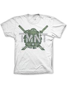 Футболка TMNT Mutated In 1984 Big Tall T-Shirt белого цвета Teenage Mutant Ninja Turtles