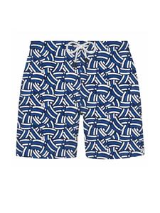 Шорты для плавания WESTMARK LONDON Board Shorts Geometric, морской синий
