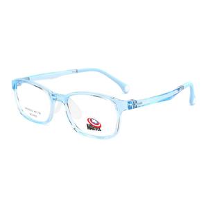 MARVEL Пластиковая круглая оправа для очков детская, Transparent Blue