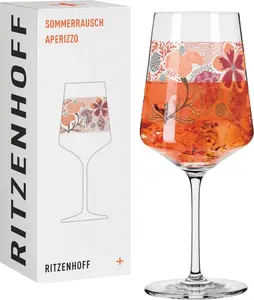 Бокал для аперитива Ritzenhoff Sommerrausch Aperizzo 025, J. Haness F25, хрустальный бокал, 544 мл, 2841021 Ritzenhoff Cristal GmbH