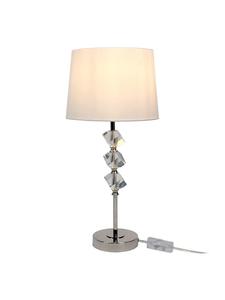 Relaxdays Настольная лампа кремово-серебристого цвета - (В)53 x Ø25 см