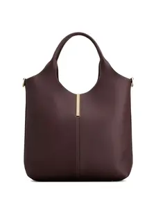 Кожаная сумка-тоут TOD'S, коричневый