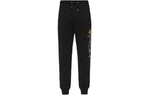 Трикотажные спортивные штаны мужские черные Evisu, черный