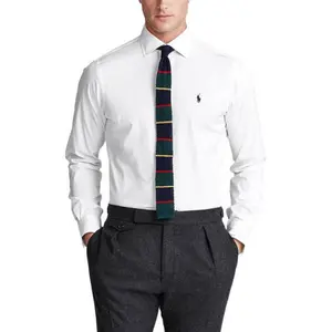 Polo Ralph Lauren Белая мужская рубашка SS22