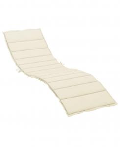 Подушка для шезлонга, кремовый цвет, ткань Оксфорд, 78,7"x23,6"x1,2" vidaXL, Cream