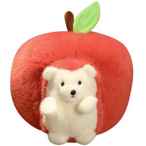Плюшевая кукла Apple Transforms Into A Rabbit, высота 30см/40см Barbne