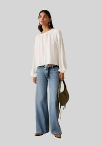 Блуза Mango Kids Blouse, White/Off-White