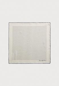 Шарф Lauren Ralph Lauren POLKA DOT SILK TWILL SQUARE SCARF, Cream/Beige