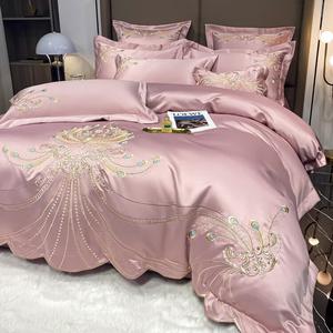 FUANNA Комплект постельного белья 180 см, простыня на резинке, пододеяльник 220x240 см, цвет Queyu - Dou Sha