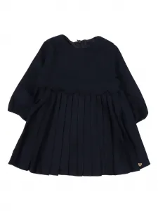 Плиссированное платье с фестонами Tartine Et Chocolat, синий