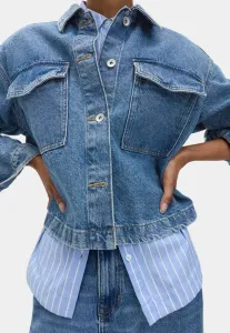 Джинсовая куртка Marks & Spencer, Medium Indigo