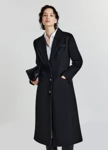 Однобортное короткое пальто Calliope, Ultrablack