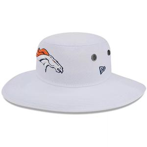 Мужская панамская панама New Era White Denver Broncos 2023, тренировочный лагерь НФЛ