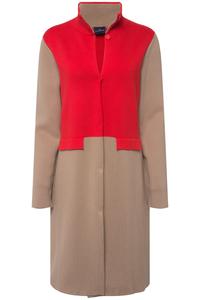 Толстовка LAURASØN Strickjacke, цвет salsarot