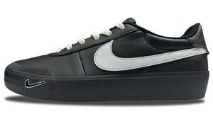 Nike Кроссовки для скейтбординга Court Shot с амортизацией, износостойкие, унисекс, черные