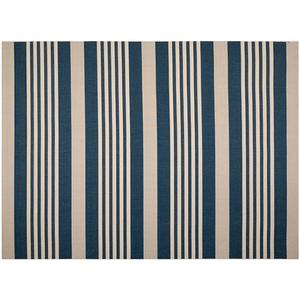 Полосатый коврик для внутреннего и наружного использования Safavieh, мультиколор, 122x122 см, круглый