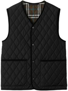 Жилет Tiverton Burberry, черный